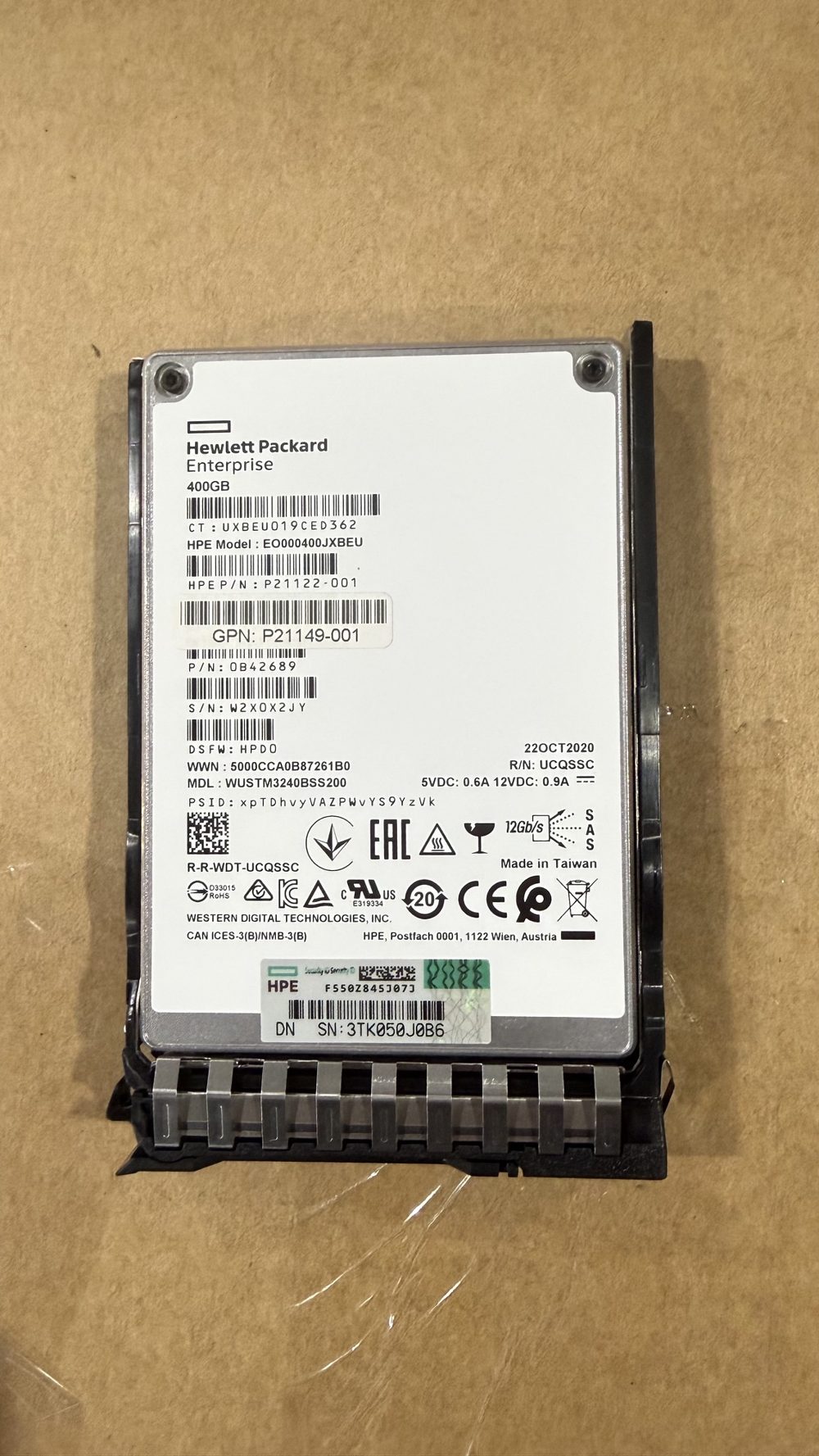 Western Digital 400GB
